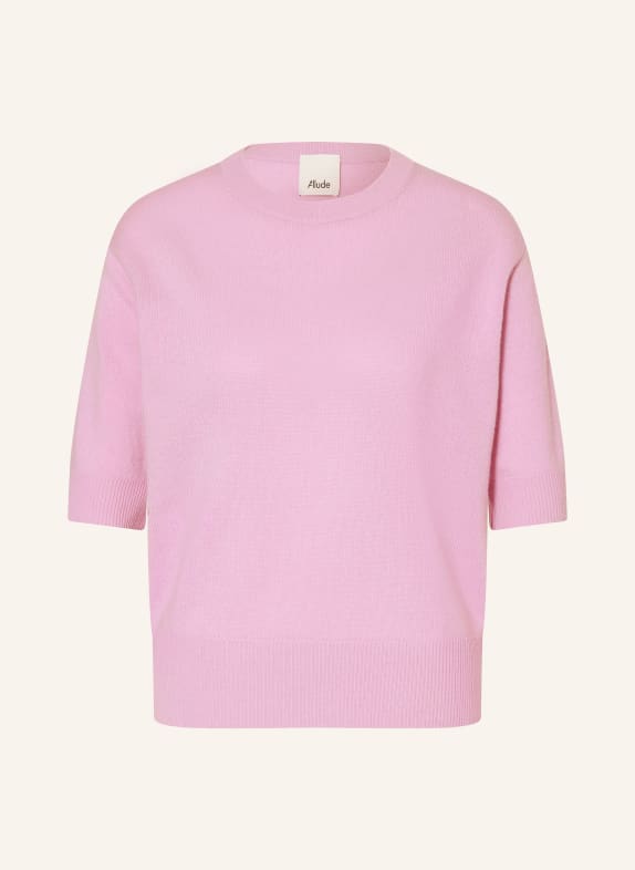 ALLUDE Strickshirt aus Cashmere HELLLILA