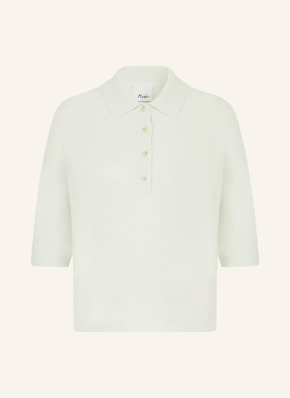 ALLUDE Strick-Poloshirt aus Cashmere MINT