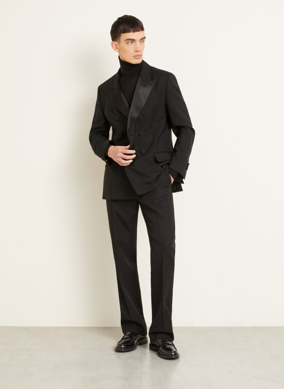 AMI PARIS Pantalon Regular Fit ZWART