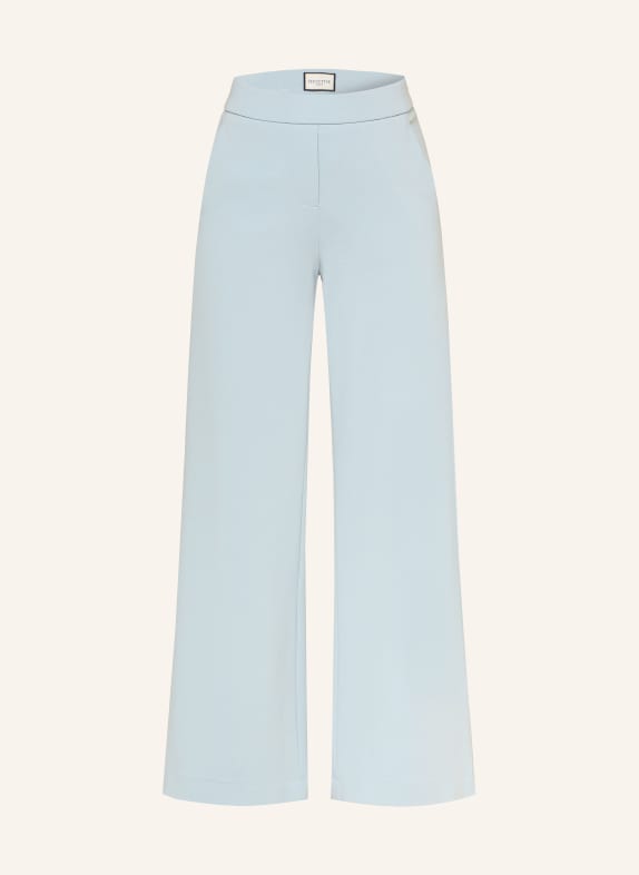 SEDUCTIVE NALEY jersey wide-leg pants BLUE GRAY