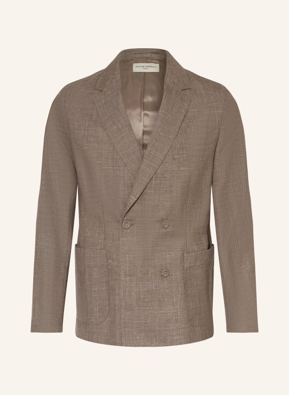 Officine Générale Sakko LEON Slim Fit TAUPE