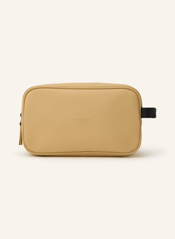 GASTON LUGA Kosmetická taška SPLÄSH SVĚTLE HNĚDÁ