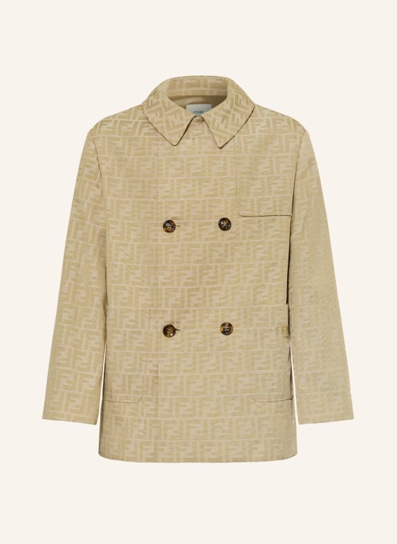 FENDI Cabanjacke HELLBRAUN / BEIGE