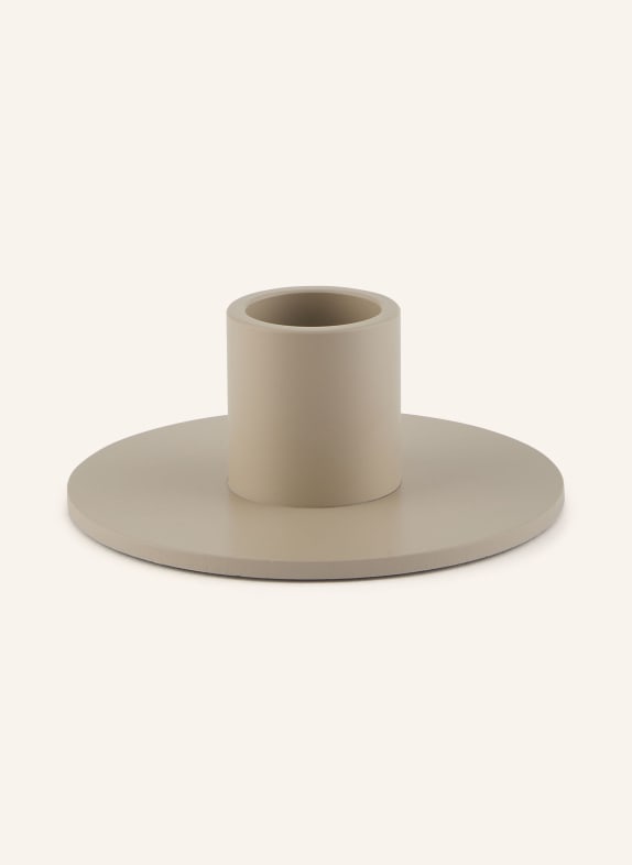 COOEE Design candle holder LIGHT BROWN