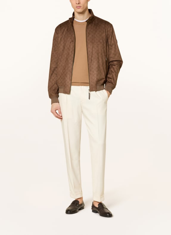 JOOP! Blouson PEDRO in leerlook BRUIN