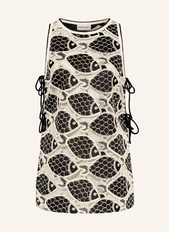 FABIENNE CHAPOT Top LUCA WEISS / DUNKELBLAU