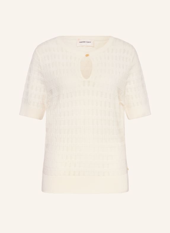 FABIENNE CHAPOT Strickshirt MASJA WEISS / GOLD