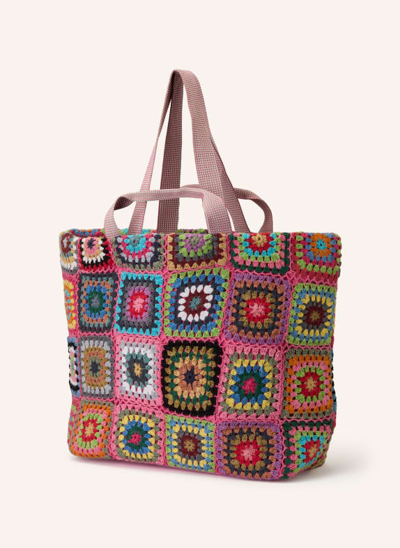 ANOKHI Shopper ROSA / GELB / GRÜN