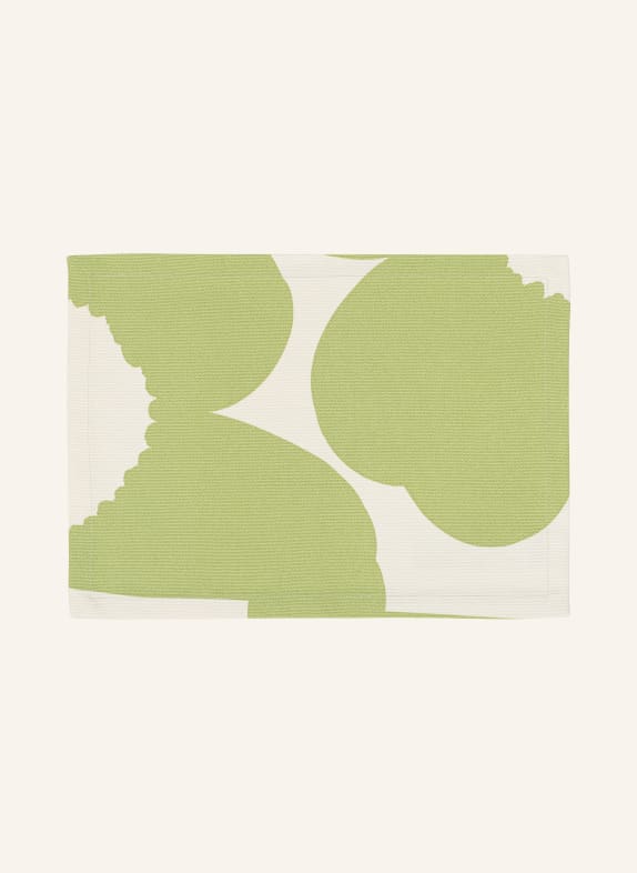 marimekko ISO UNIKKO placemat CREAM / LIGHT GREEN