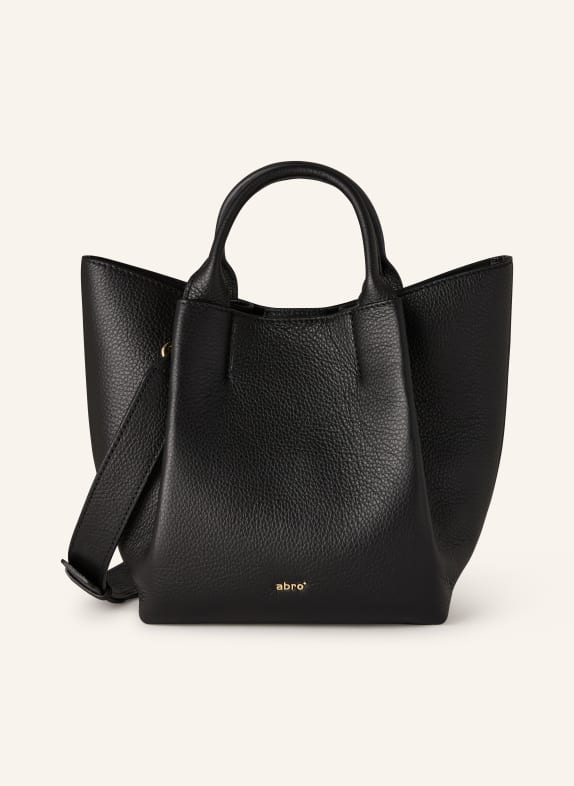 abro Torebka ESSENTIAL SMALL z woreczkiem CZARNY / ZŁOTY