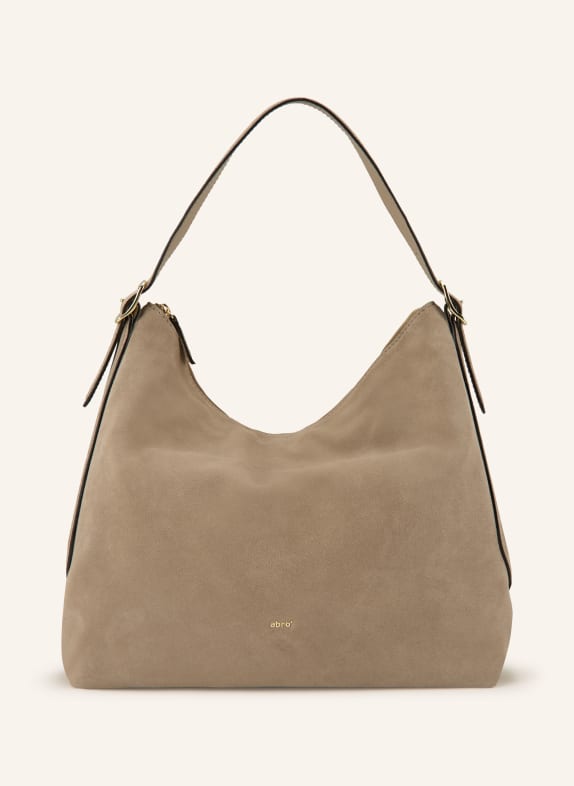 abro CARINA drawstring bag TAUPE