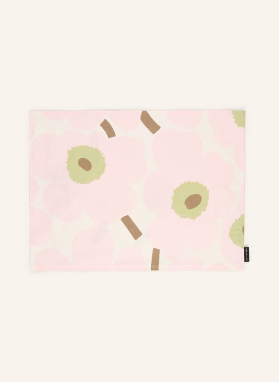 marimekko Zestaw 6 sztuk KREMOWY / JASNORÓŻOWY / JASNOZIELONY