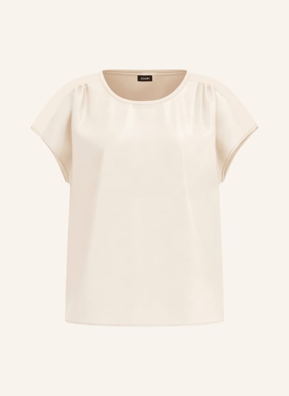 JOOP! Bluzka TANCY z mieszanki materiałów JASNOŻÓŁTY