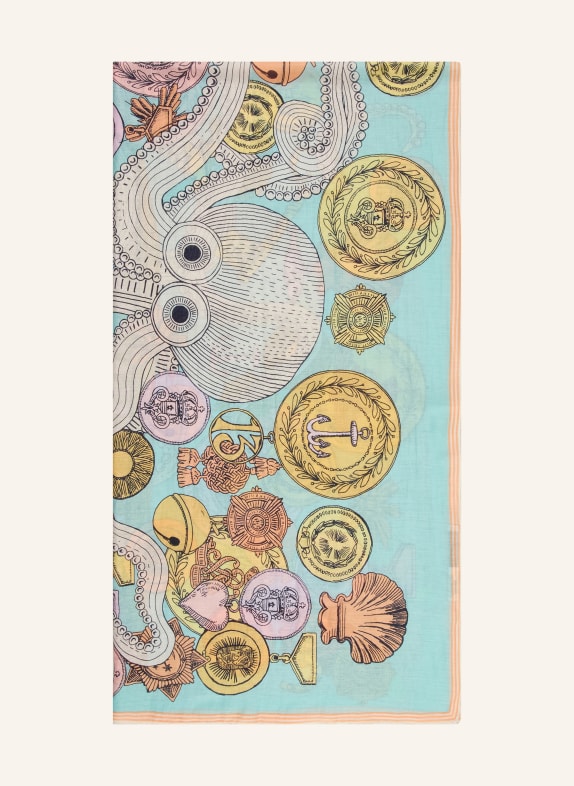 INOUI EDITIONS cloth MINT / PINK / YELLOW