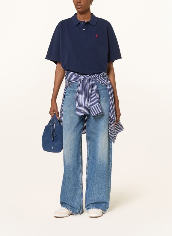 POLO RALPH LAUREN Piqué poloshirt DONKERBLAUW