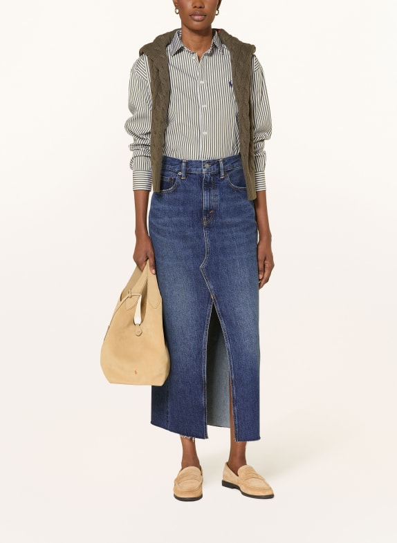 POLO RALPH LAUREN jeansrok DONKERBLAUW