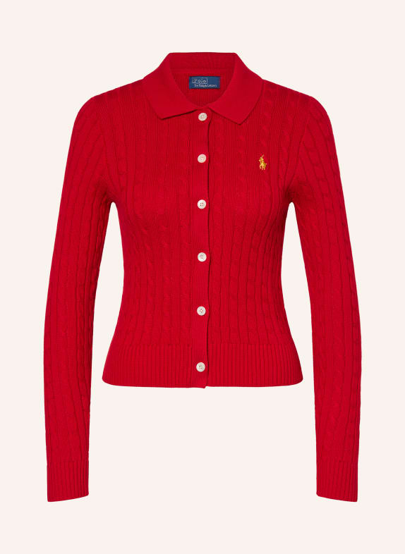 POLO RALPH LAUREN cardigan RED