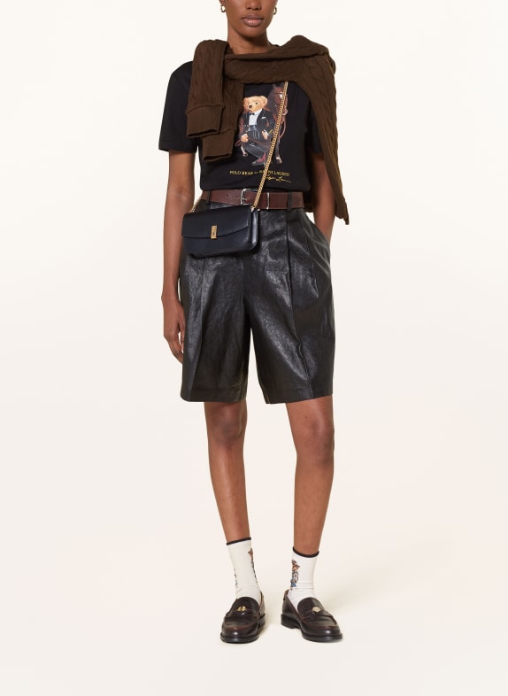 POLO RALPH LAUREN schoudertas ZWART