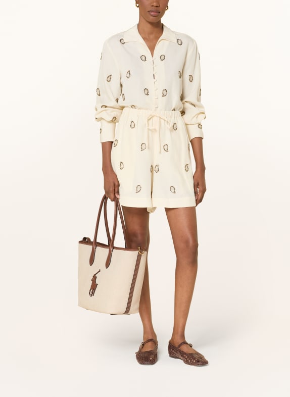 POLO RALPH LAUREN Shopper BELLPORT MEDIUM LICHTBRUIN / BRUIN