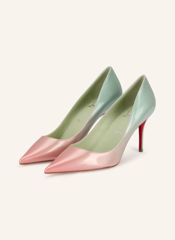 Christian Louboutin Lakierowane czółenka MISS Z 80 BLADORÓŻOWY
