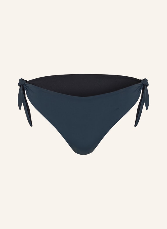 MYMARINI Basic bikini bottoms HOLIDAY reversible with UV protection 50+ BLACK / DARK GRAY