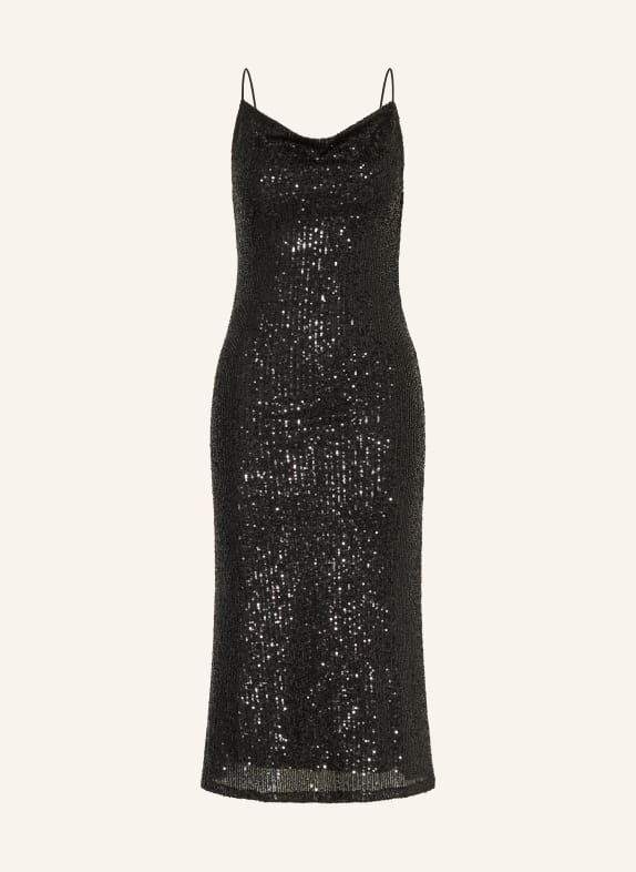 ESTHÉ Etuikleid mit Pailletten SCHWARZ