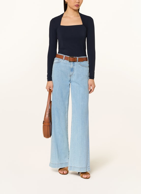 LAUREN RALPH LAUREN Longsleeve DONKERBLAUW