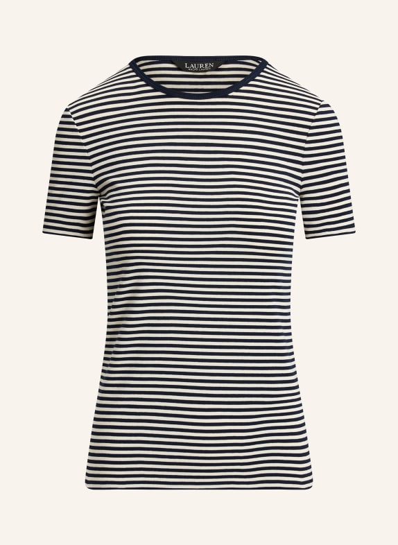 LAUREN RALPH LAUREN T-shirt DARK BLUE / CREAM