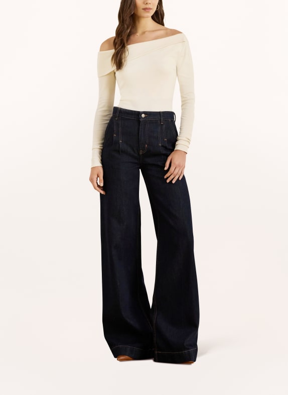 LAUREN RALPH LAUREN One-shoulder shirt CRÈME