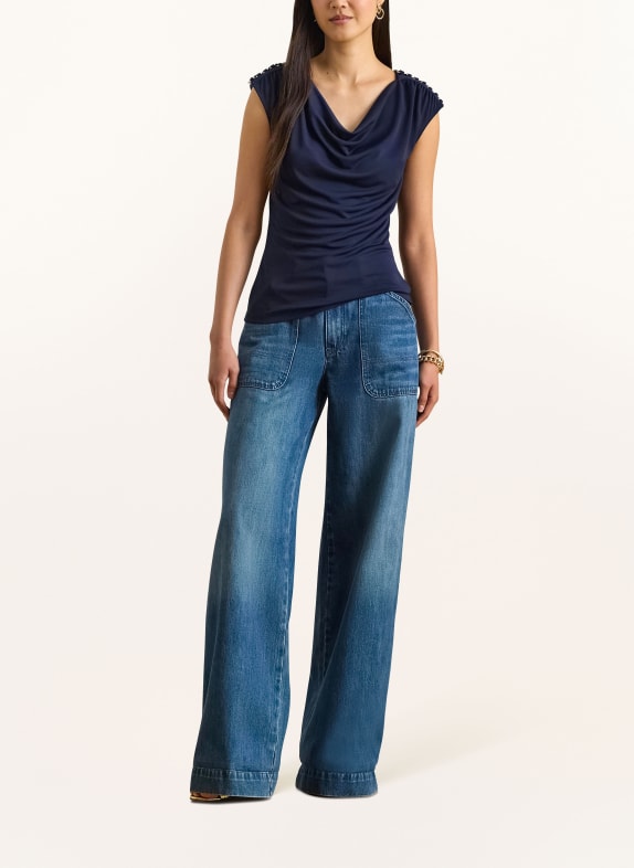 LAUREN RALPH LAUREN Top DONKERBLAUW
