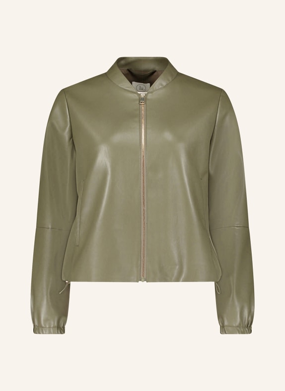 BETTY&CO Leather-look blouson OLIVE