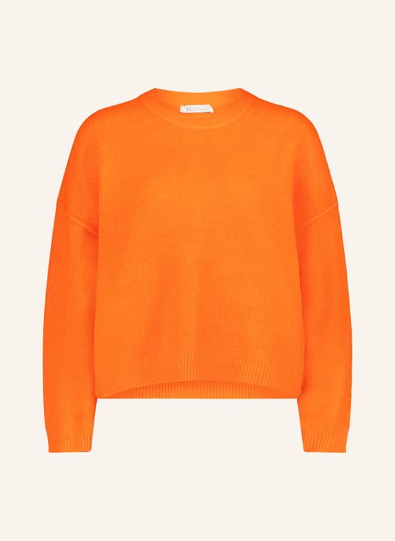 BETTY&CO sweter JASKRAWY POMARAŃCZOWY