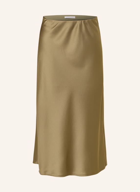 BETTY&CO satin skirt OLIVE