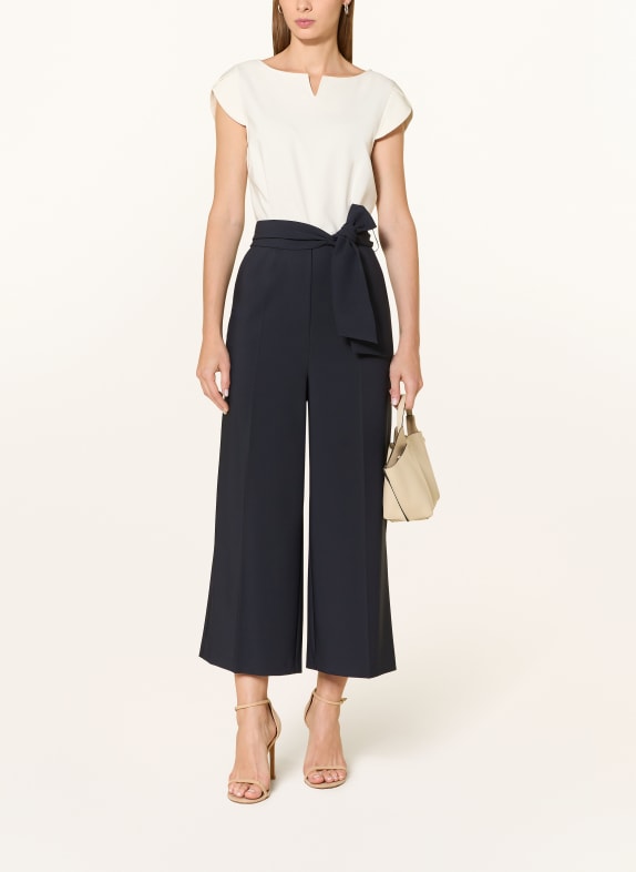 Betty Barclay Jumpsuit WEISS / DUNKELBLAU