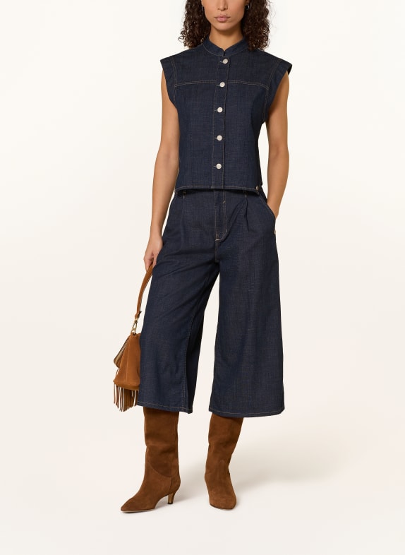 GANG Kamizelka jeansowa 94LARA GRANATOWY