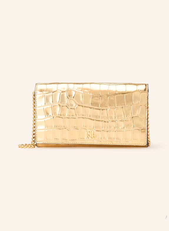 LAUREN RALPH LAUREN Clutch ADAIR II GOLD
