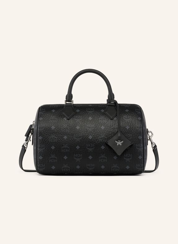 MCM ELLA MEDIUM handbag BLACK / SILVER / DARK GRAY