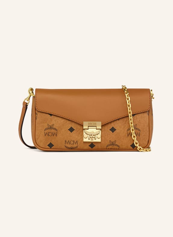 MCM TRACY shoulder bag COGNAC