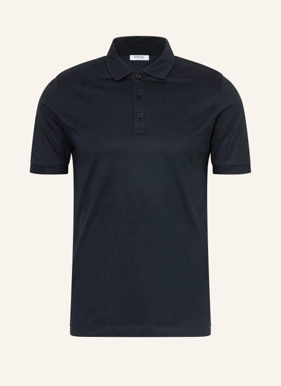 PAUL Jersey-Poloshirt DUNKELBLAU