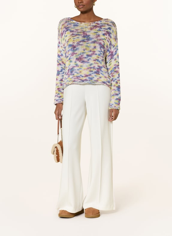 Rich & Royal Pullover LILA / HELLGRÜN / BLAU