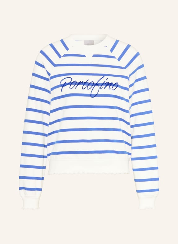 Rich & Royal Sweatshirt WEISS / BLAU