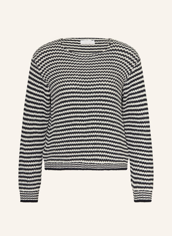 Rich & Royal sweter CZARNY / BIAŁY