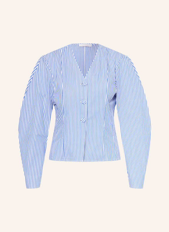 Rich & Royal blouse BLUE / WHITE