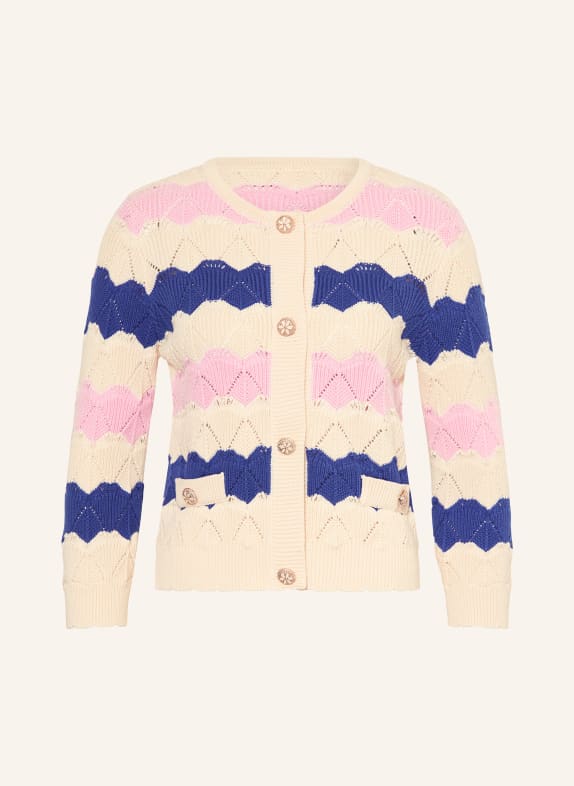 Rich & Royal svetr TMAVĚ ŽLUTÁ / RŮŽOVÁ / TMAVĚ MODRÁ