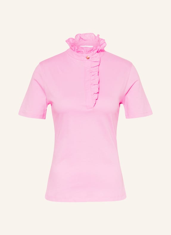 Rich & Royal Tričko s volánky RŮŽOVÁ