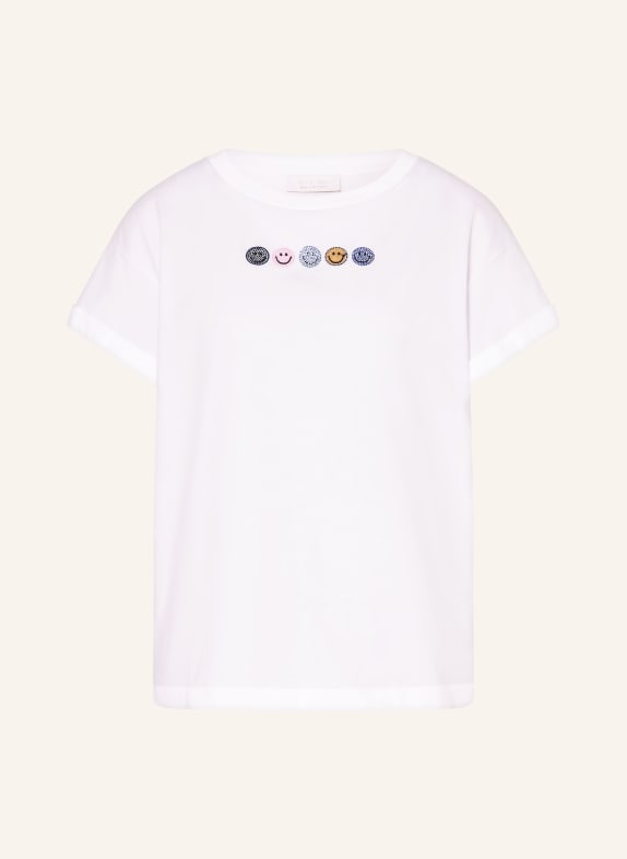 Rich & Royal Tričko s ozdobnými kameny BÍLÁ