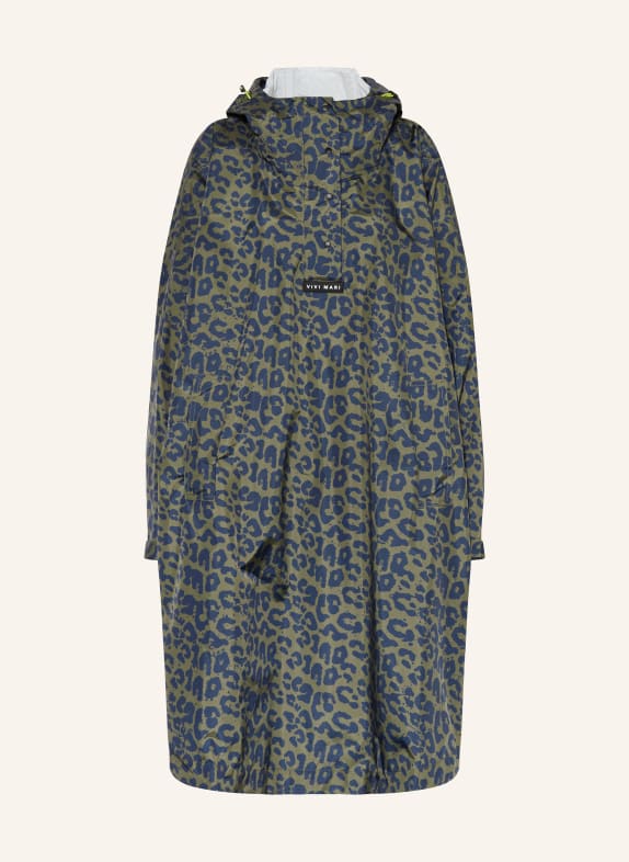 VIVI MARI Schlupfjacke OLIV / DUNKELBLAU