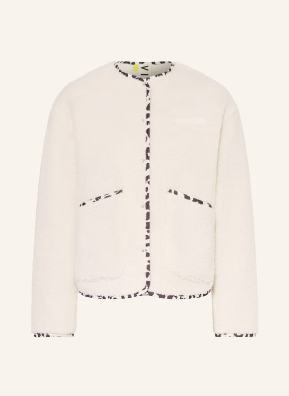 VIVI MARI teddy fur jacket ECRU