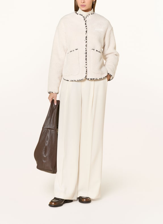 VIVI MARI Teddyfell-Jacke ECRU