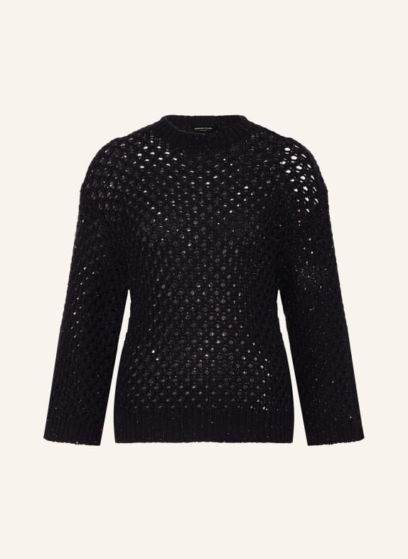 FABIANA FILIPPI Svetr s flitry TMAVĚ MODRÁ